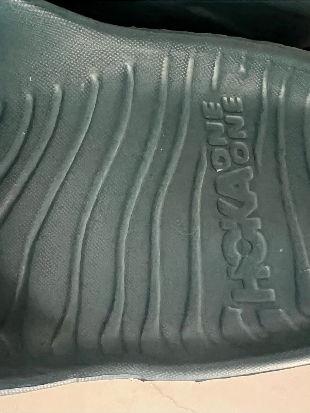 Hoka One One Teal Slide Sandals